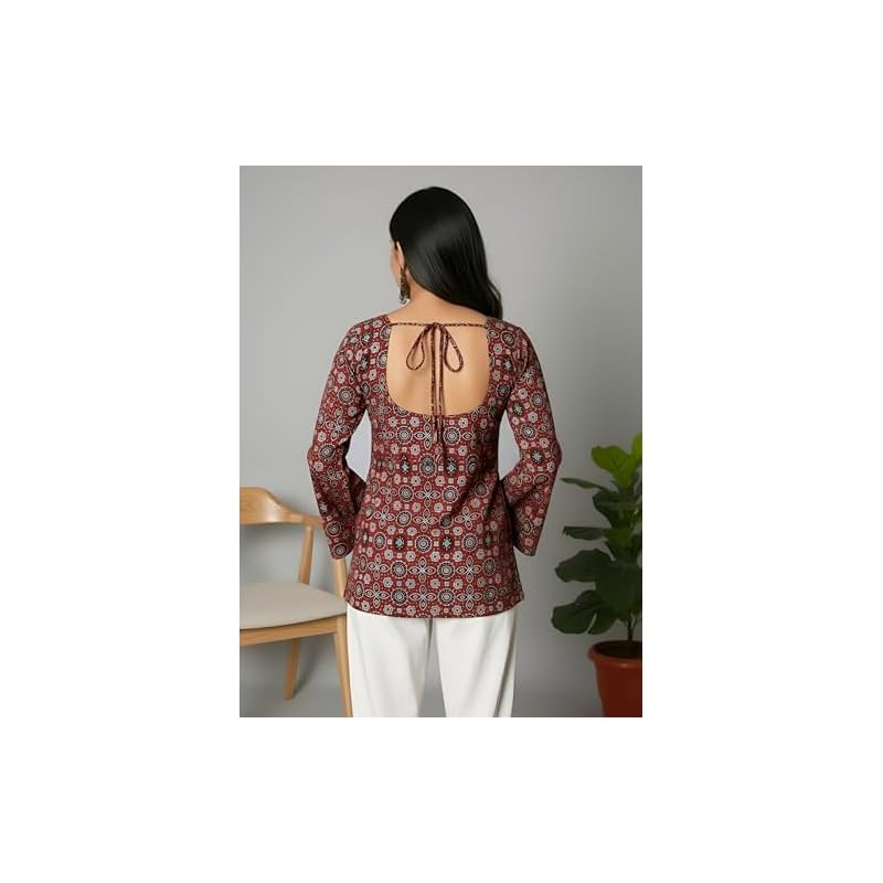 Greciilooks Short Kurti For Women Latest Short Kurta WomenS Floral Printed Rayon Short Kurta Kurtis For Women Co