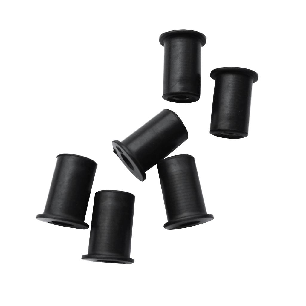 M6 Metric Rubber Grommet Blind Fastener Windscreen Kayak Accessories