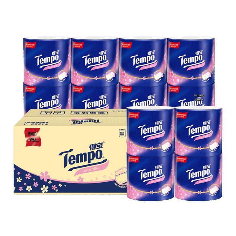 Tempo 4-Ply Toilet Paper Rolls