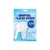 Bagged Floss Picks – 100pcs High-Quality Fine Polymer Floss for Family Use