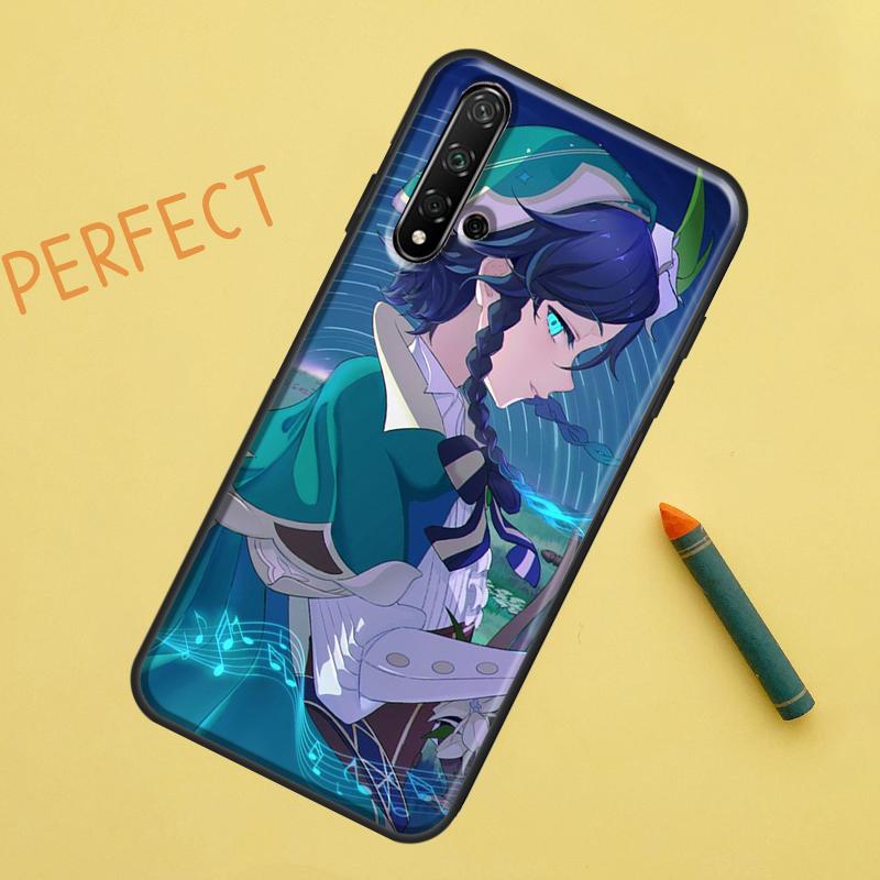 Genshin Impact Case For Huawei Nova Y90 Y70 Y61 Y60 9 10 SE Nova 5T 11i 8i 7i 3i P20 P40 P30 Lite P60 Pro