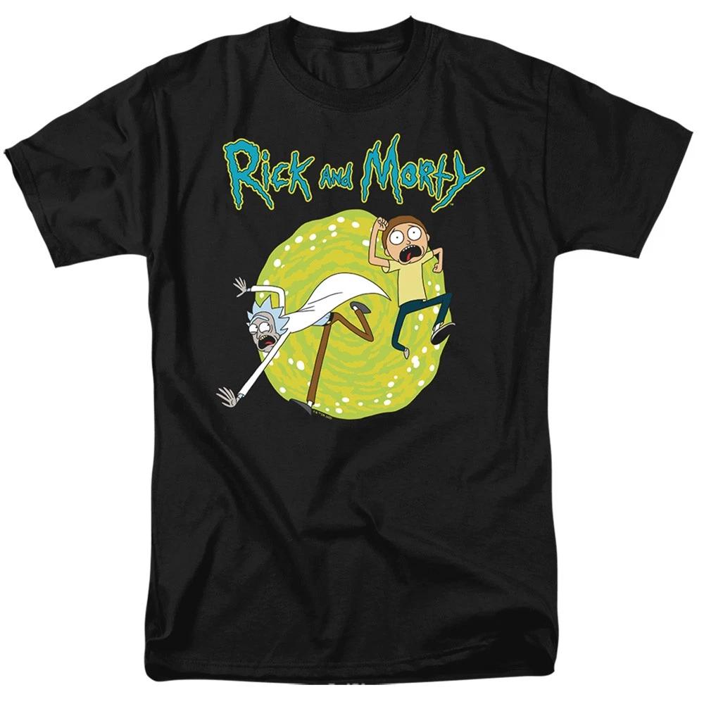 Rick And Morty - Portal - Adult Men T-Shirt S