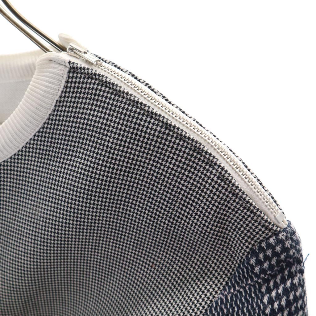 Sacai Made In Japan Houndstooth Pattern Long Sleeve Bonding Process Trainer Men's Used