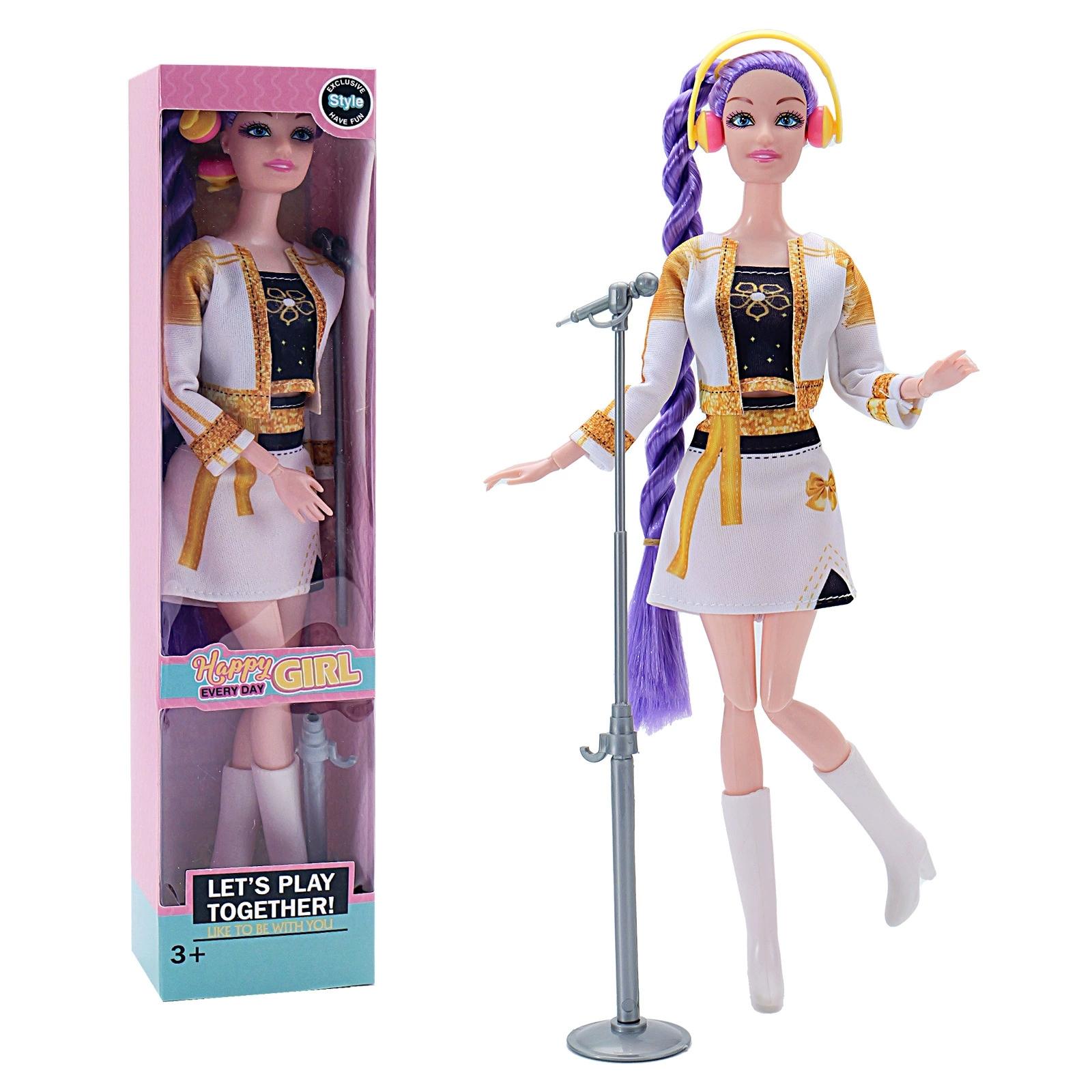 

30СМ Кукла из винила Охотники на демонов Kpop HUNTR/X Руми Мира Зои Фигурки Аниме Настольный декор Игрушка Подарок на день рождения для девочек 30CM чёрный