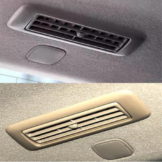 Car Roof Rear Air A/C Vent Grille Parts 63601-48011-E0 for Toyota Highlander 2007-2014 Side Air Outlet Nozzle Beige 6360148011,Beige