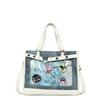 Large Capacity Minimalist Handbag Zipper Pocket Adjustable Straps Teens Travel