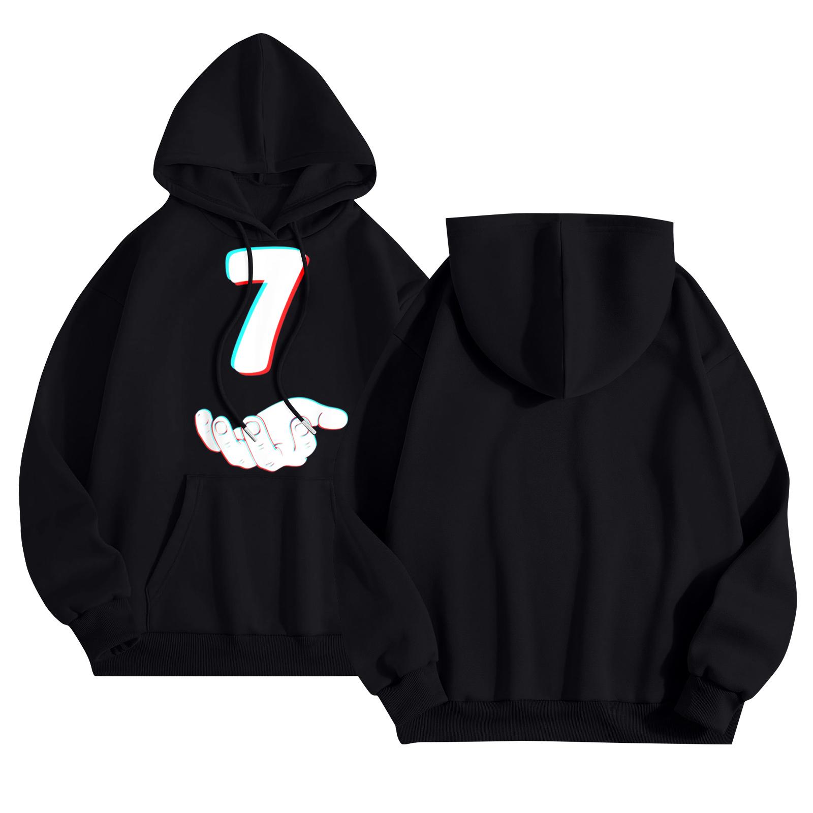 

Graphic Hoodies For Women Cute Pullover Long Sleeve Preppy Sweatshirts Letter Printed Hooded Tops Fall Winter XXXL