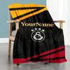 Galatasaray 103 Customize Your Name Blanket Lightweight Customizable Blanket Ultra-Soft Suitable for Sofa Chair Home Decor Livingroom