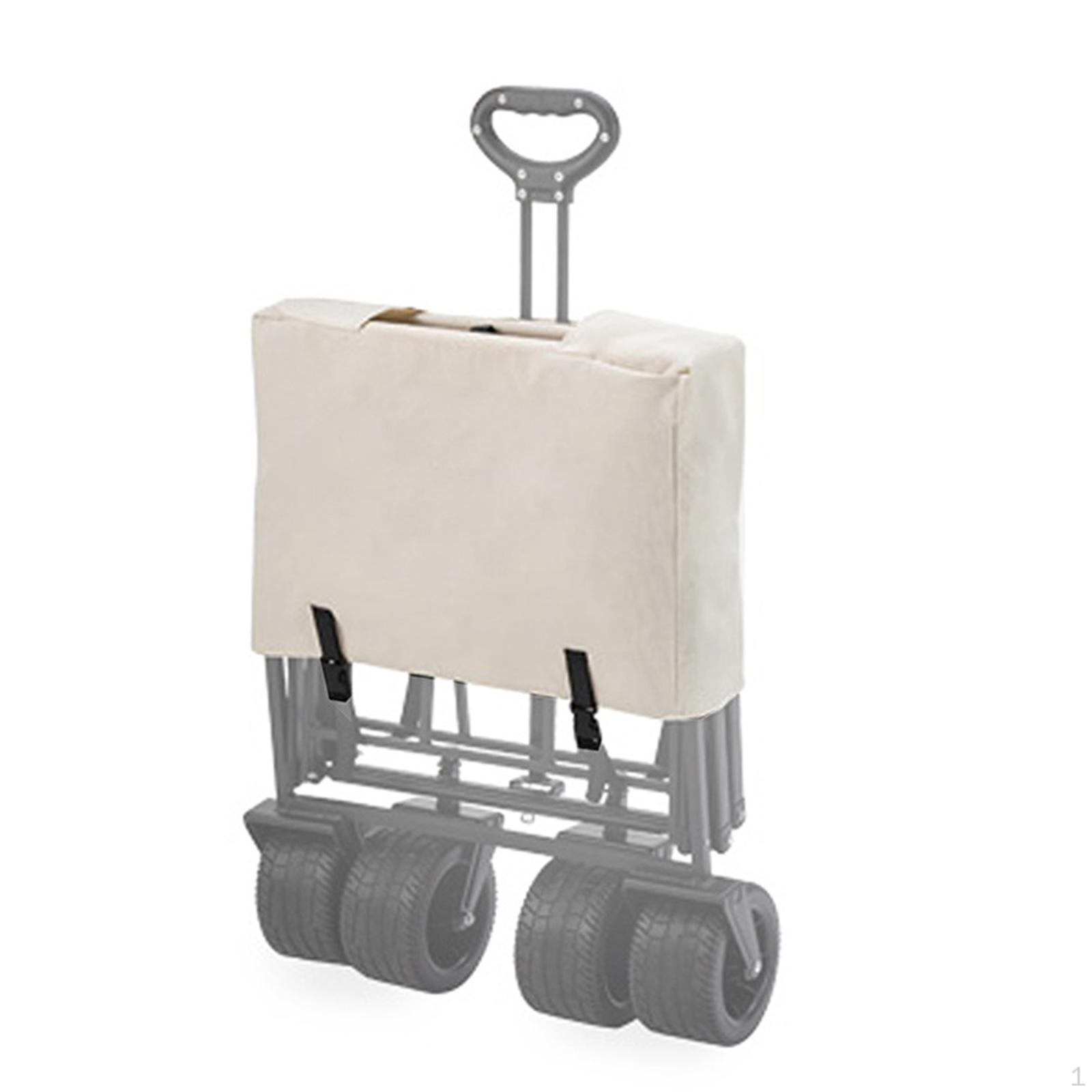 

Складная крышка тележки, садовые аксессуары, пылезащитный чехол для складывания бежевый