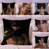 Love And Deepspace Zayne Cushion Cover Natural Linen Pillow Case DoubleSided Print Decorative Sofa Pillowcase Home Decor Gift