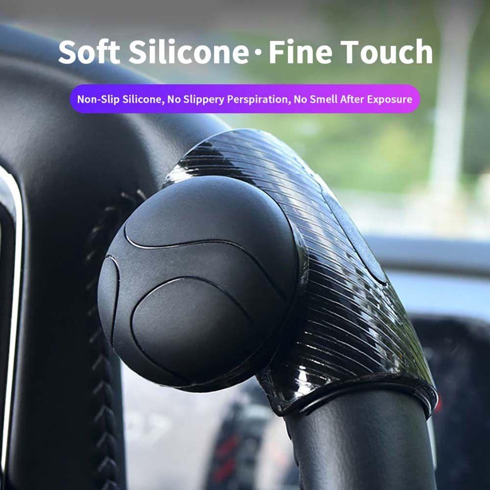 Ball Shaped Metal Bearing Rotation Helper Steering Wheel Booster Spinner Knob Power Handle