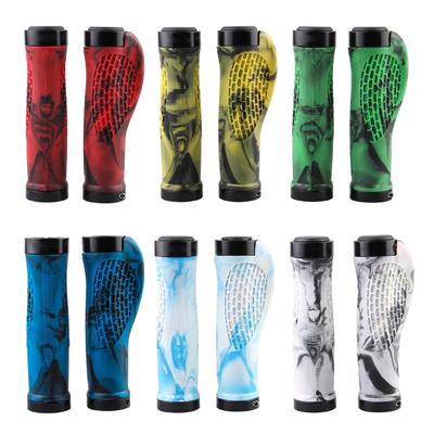 Comfortable NonSlip Bicycles Handlebar Grips Nonslip Cycling Handlebar Sleeve Bilateral Locks Bikes Handlebar Grips