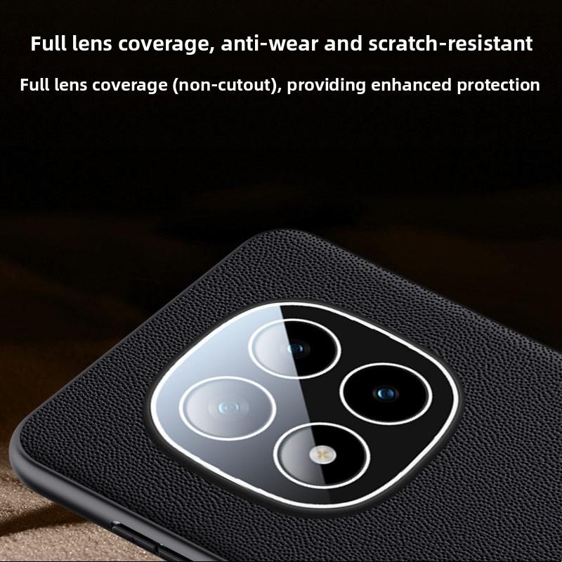 Custodia per Telefono per Xiaomi Redmi Note 14 13 Pro Plus 5G Cover in Pelle Silicone Morbida per Redmi Note 15 Pro+ Copertura Protezione Fotocamera