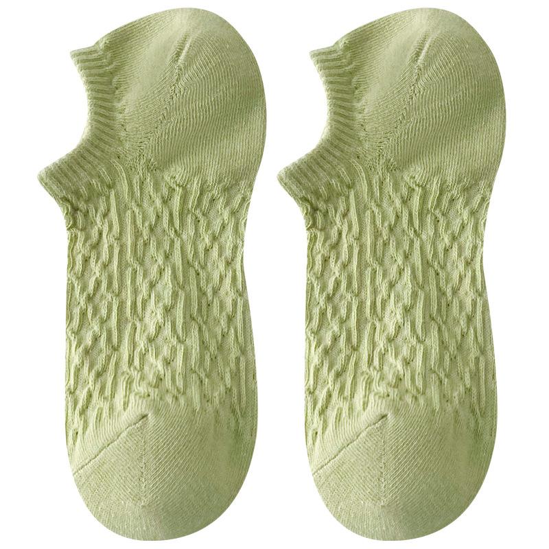 5 Pairs of New Female Spring and Summer Sweet Short Boat Socks