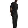 ZARA Polo Shirts Men's Black Lapel Moderate Straight Fit 0526460-800