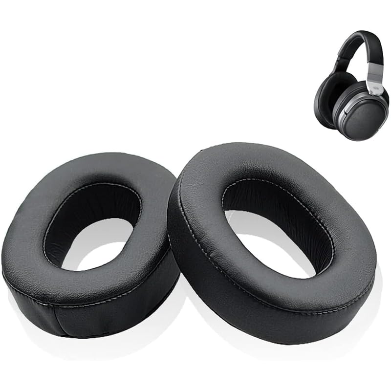 

AKHQC Replacement ear pads, Sony MDR-HW700 MDR-HW700DS Compatible with headphones, made of soft protein leather and memory foam, replacement ear pads