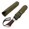 A British Umbrella with a Golden Rosewood Handle That Feels Comfortable In Your Balios Folding Umbrella for 8 Automatic Opening and Suitable for Both