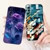 For Oppo A55 4G Case CPH2325 Silicone Cute Cat Fashion Butterfly Flowers Love Painted Cover For Oppo A55 4G Phone Case