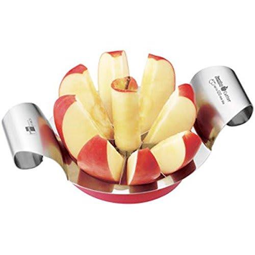 Kawase Jumbo Apple Cutter, Silver, 24.4cm X 14.8cm X 6cm