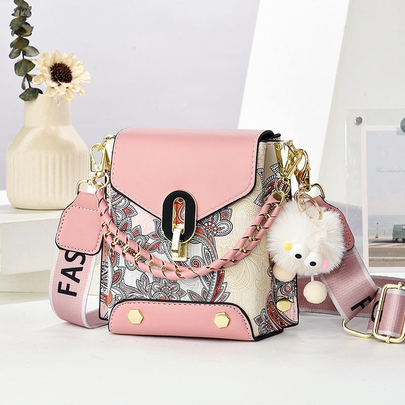 Damen Messenger Handy Umhängetasche mit hohem Sinn für Mode Damen 2025 neu heiß verkaufte Nischen tragbare PU vielseitige Schultertasche Damentasche