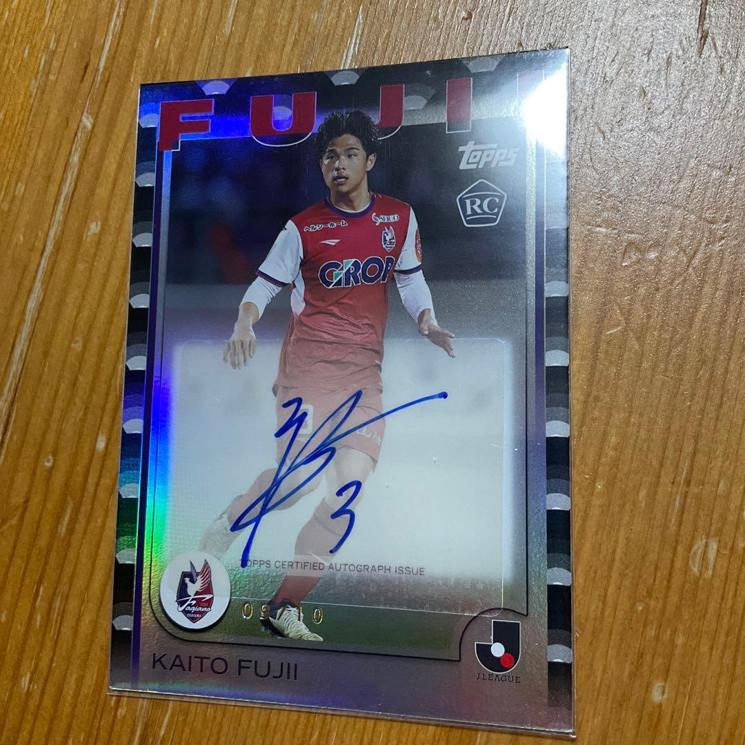 Price reduction Fagiano Okayama Fujii player 10s autographed card