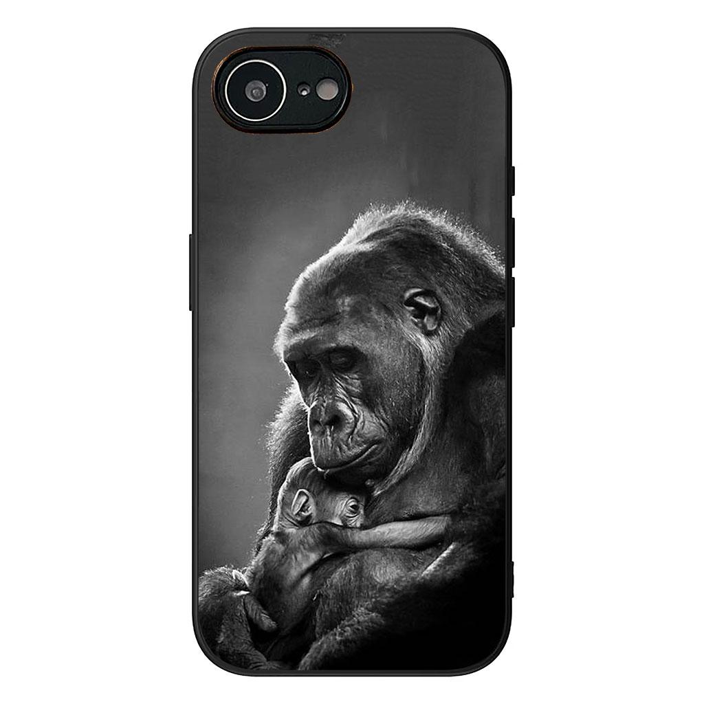 Cover for Xiaomi Redmi Note 14 12 13 ProPlus A4 A3 Pro Plus 12C 13C 14C 5G Phone Case Animal Monkey Gorilla Ape Baby
