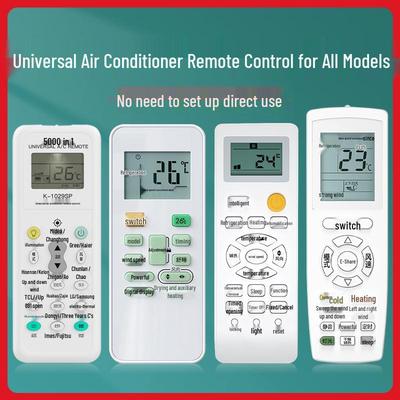 Universal AC Remote for Gree, Midea, TCL, Haier, Oaks, Hisense, Chigo, Mitsubishi, New Kelon.