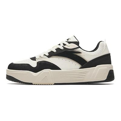 Tênis Casuais Leves de Cano Baixo Série C37 Tênis Masculino Preto Branco 912438037-4