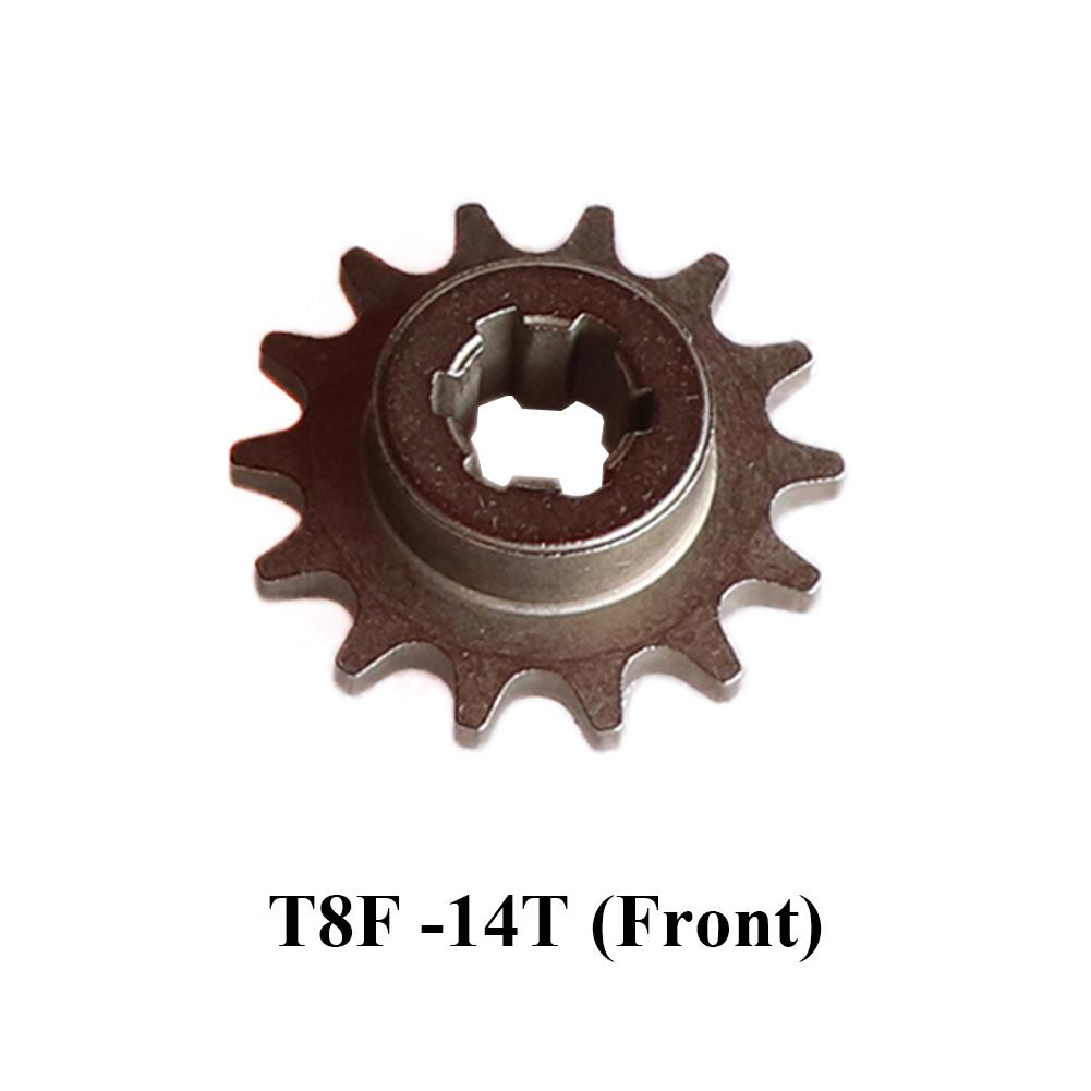 49cc Mini Pocket Bike 108 Links Chain 54T Rear Sprocket & T8F 14T Front Sprocket Pinion Gear For Mini Pocket Motorcycle Kart ATV