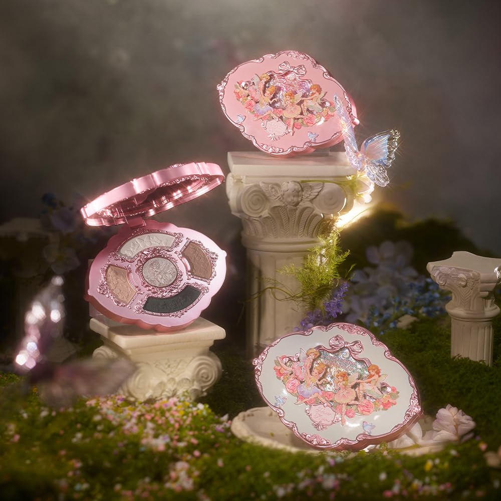 Flower Nose Midsummer Fairy Tales Collection Eyeshadow Palette Hazel 5-Color (01 Fawn)