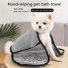 Non-Toxic Super Absorbent Big Puppy Pet Dog Towel Bathrobe Bath Towels Quick-Drying Cat Bath Towel Bath Supplies Dog Towel Microfiber