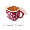Tamahashi Storage Container Square Pot Enamel 1450ml IH/Gas Fire Compatible Made in Japan Prune White Red Strawberry YJ-819