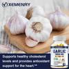 XEMENRY Odorless Pure Garlic Capsules, All-Natural, Boosts the Immune System, Suitable for Adults
