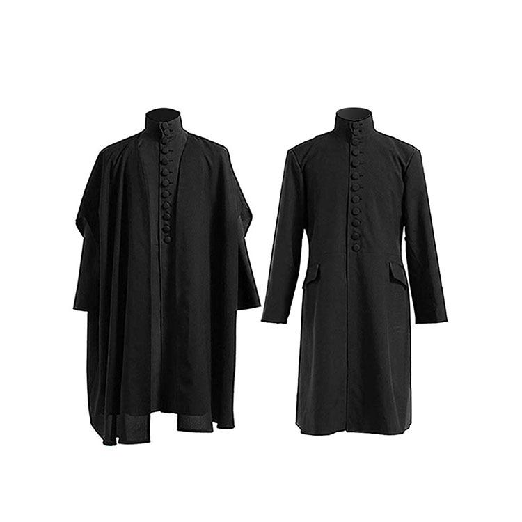 Halloween Cosplay Snape Professor Costume Harry