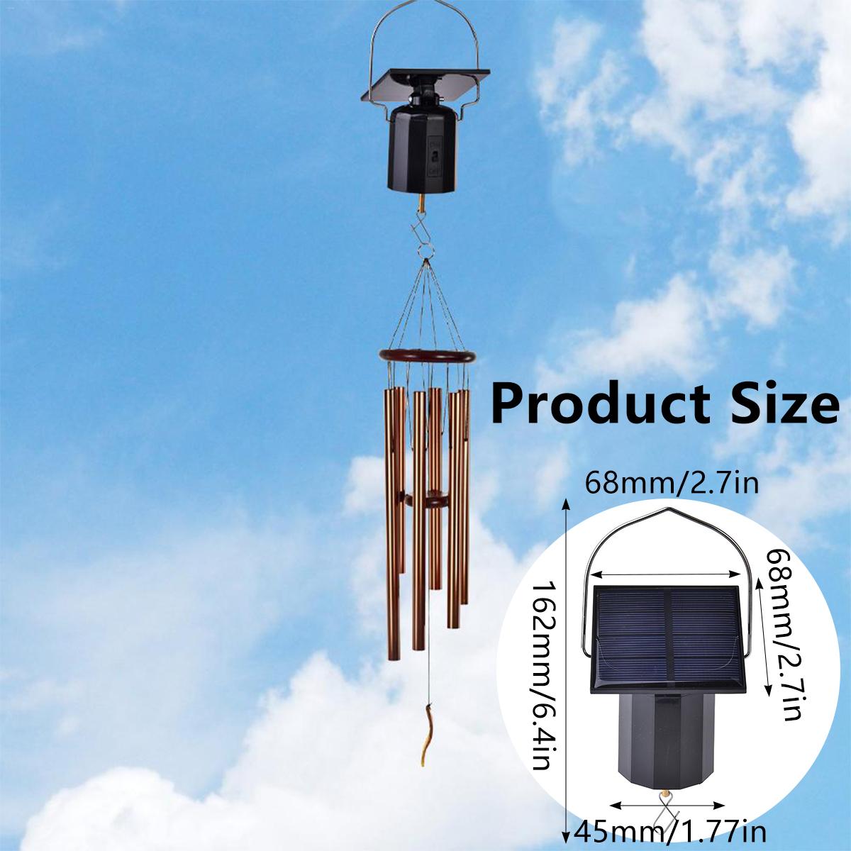 

Подвесной дисплейный мотор на солнечной батарее, мотор для ветряных вертушек с крючком, простой в использовании, вращающийся мотор, практичное украшение для ветряных колокольчиков 1PC
