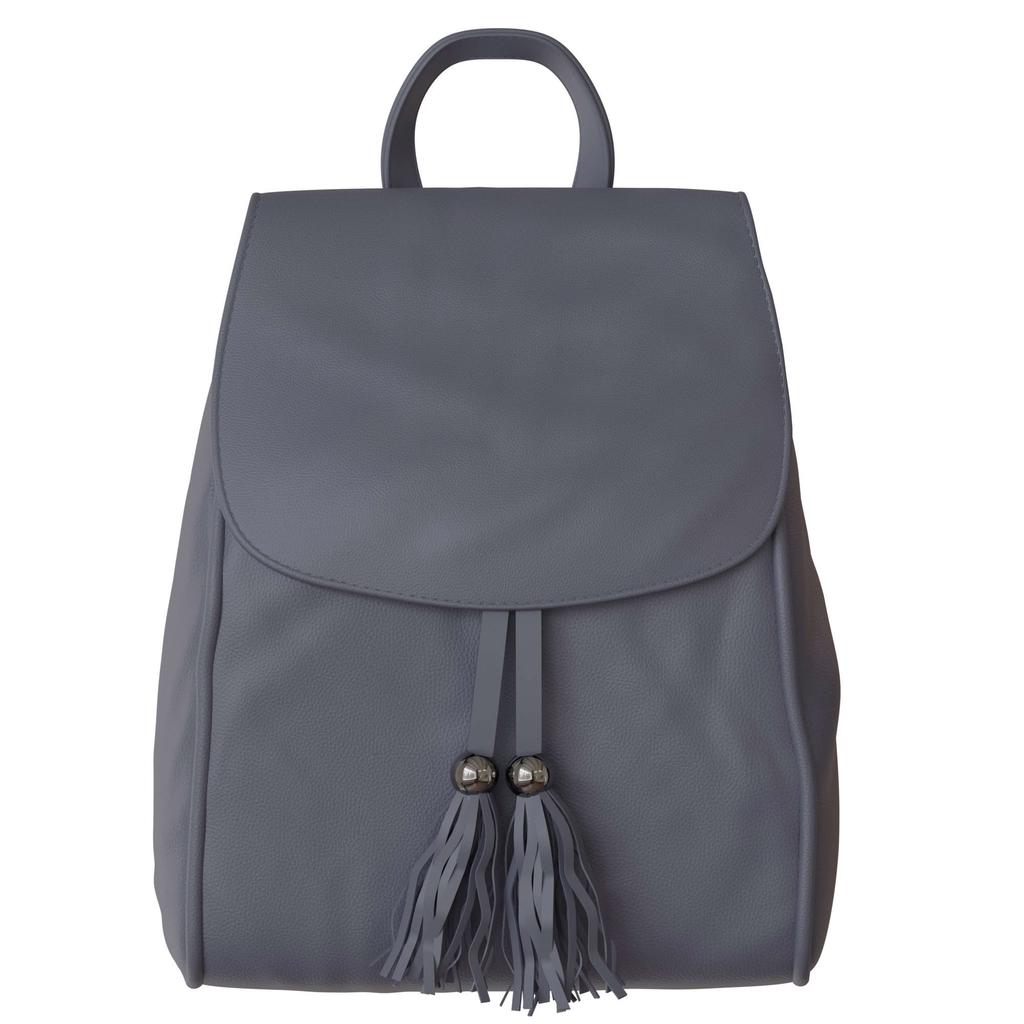 Damen Rucksack Kunstleder Vegan Freizeit Tasche