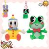 New Anime Ribbit Frog Plush Kaufmo Plush Cute Cartoon Character Plushie Soft Stuffed Animal Doll Toy Kawaii Collectible Fan Gift