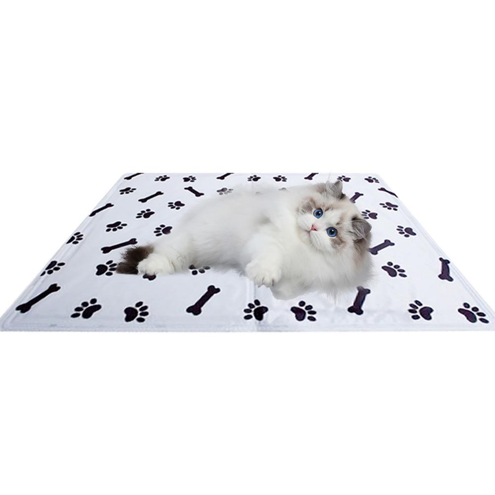 Pet Cooling Mat Chill Mat For Cats Dogs Sleeping Cushion Easy Washable Pet Activity Bed Training Pad For Sofa Floor Kennel Crate
