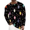 GPB-DDMTT01 Imitation Mink Pullover Sweater 3D Printing Universal for Men and Women