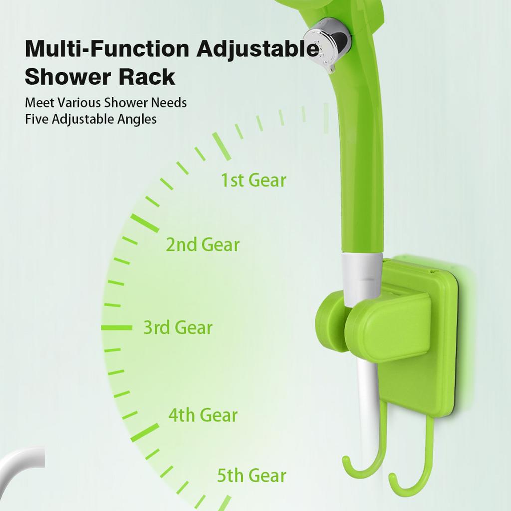 Camping Shower Pump RV Outdoor Shower Kit Camp Shower Intelligent Digital Display Adjustable Shower
