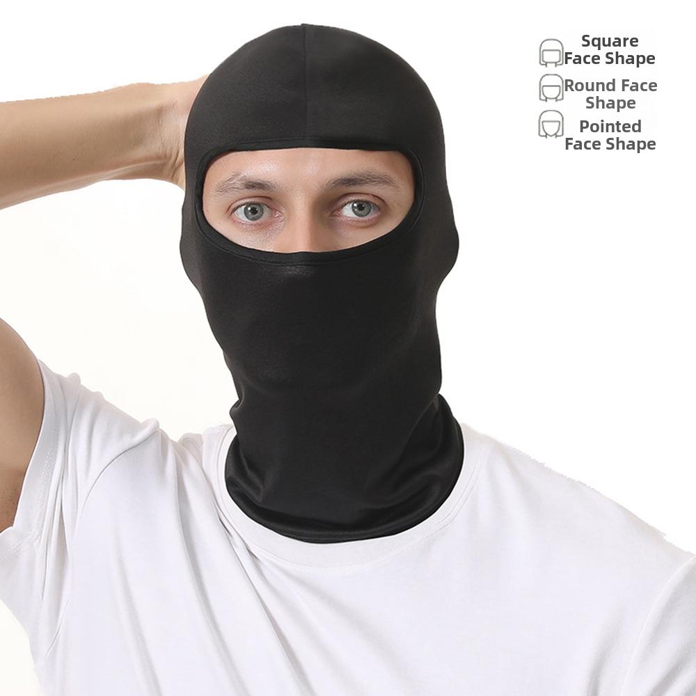 Windproof Balaclava Face Mask Sun Protection Full Face Mask Fashion Bandana Hood  Skiing