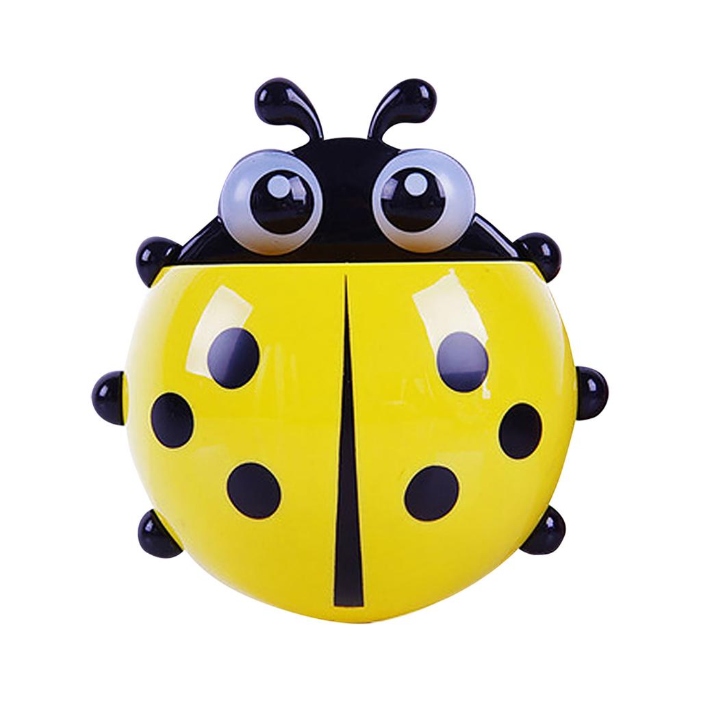 Cartoon Cute Seven-star Insect Suction Cup Toothbrush Holder Toothpaste Holder