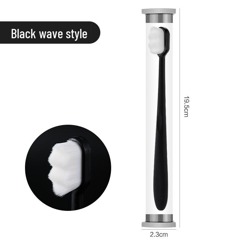 Ten Thousand Bristles Ultra-Soft Nano Toothbrush - Fine Bristles & Small Head Family Pack for Couples, Women, Men
