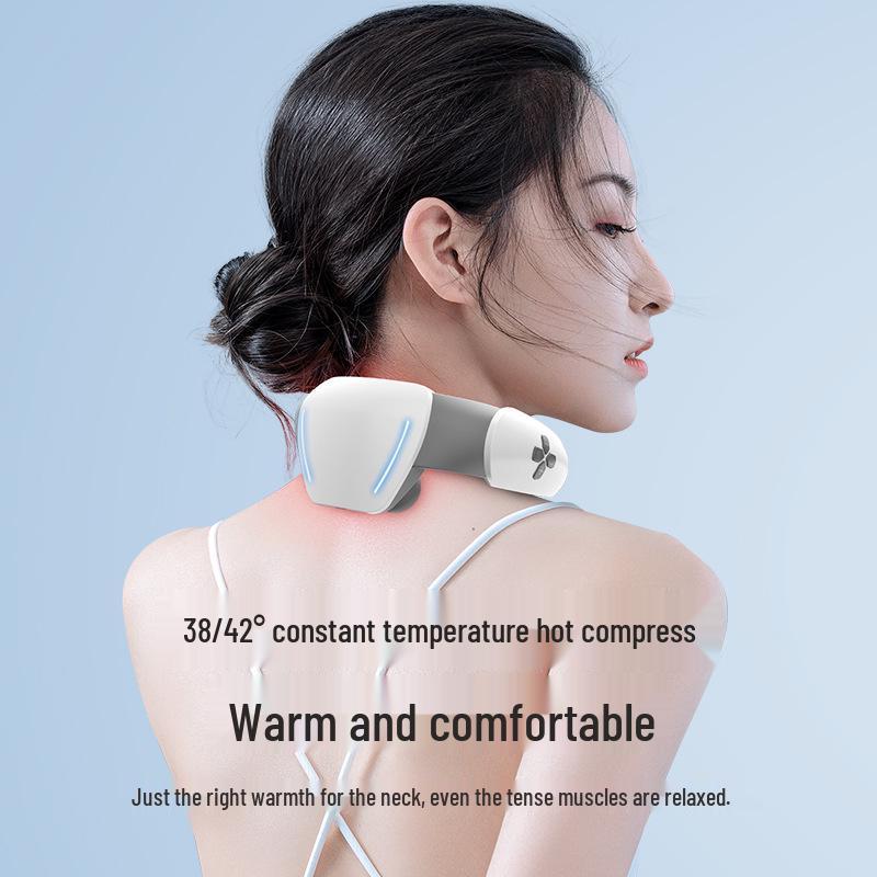 Cervical Neck Massager: Intelligent Heating & Pulse Therapy