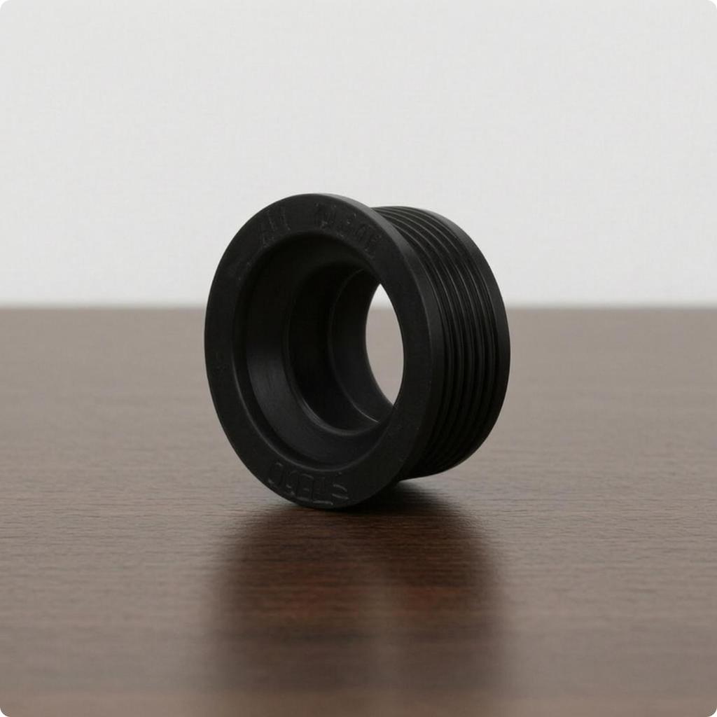 3 Pieces Sink Drain Sealing Gasket Ribbed Pipe Reducer High