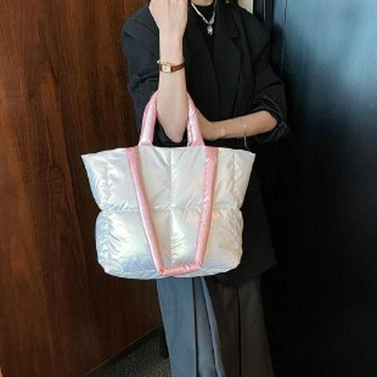 2025 Spring Women's Fluffy Checkered Shoulder Bag: Japanese & Korean Style Casual Underarm Messenger