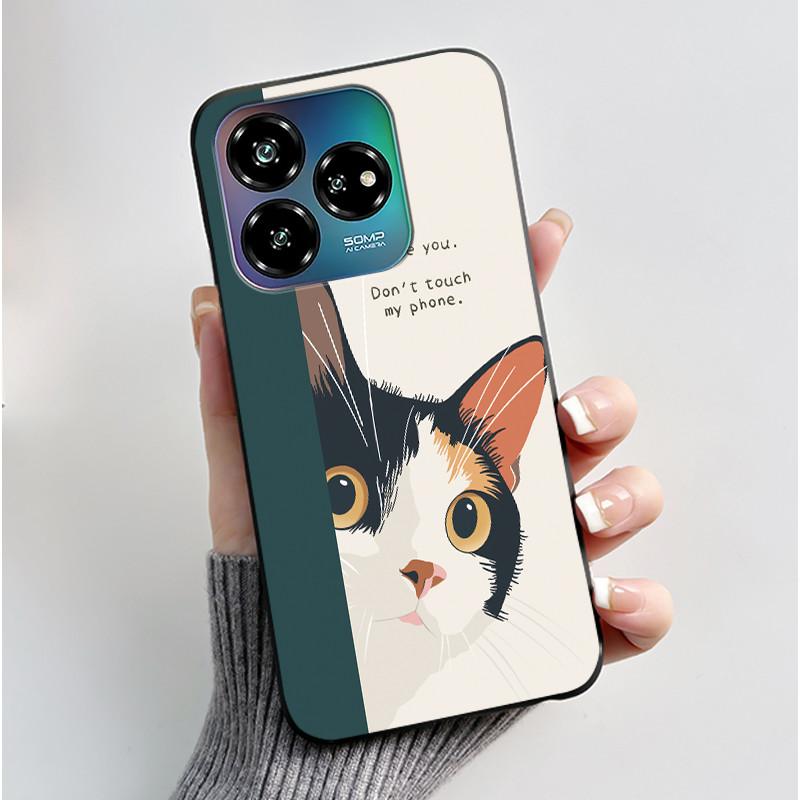 Coque Pour ZTE Blade V60 Design V60 Vita Nubia V60 Design Axon 60 Lite Coque Luxe Mignon Cool Garçons Filles Silicone Souple Couverture Arrière