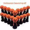Mittelgroßer Halloween-Kürbis Hüpfender Elf Lustiges Fingerpuppen-Spielzeug für Kinder, Ideal für die emotionale und sensorische Entwicklung