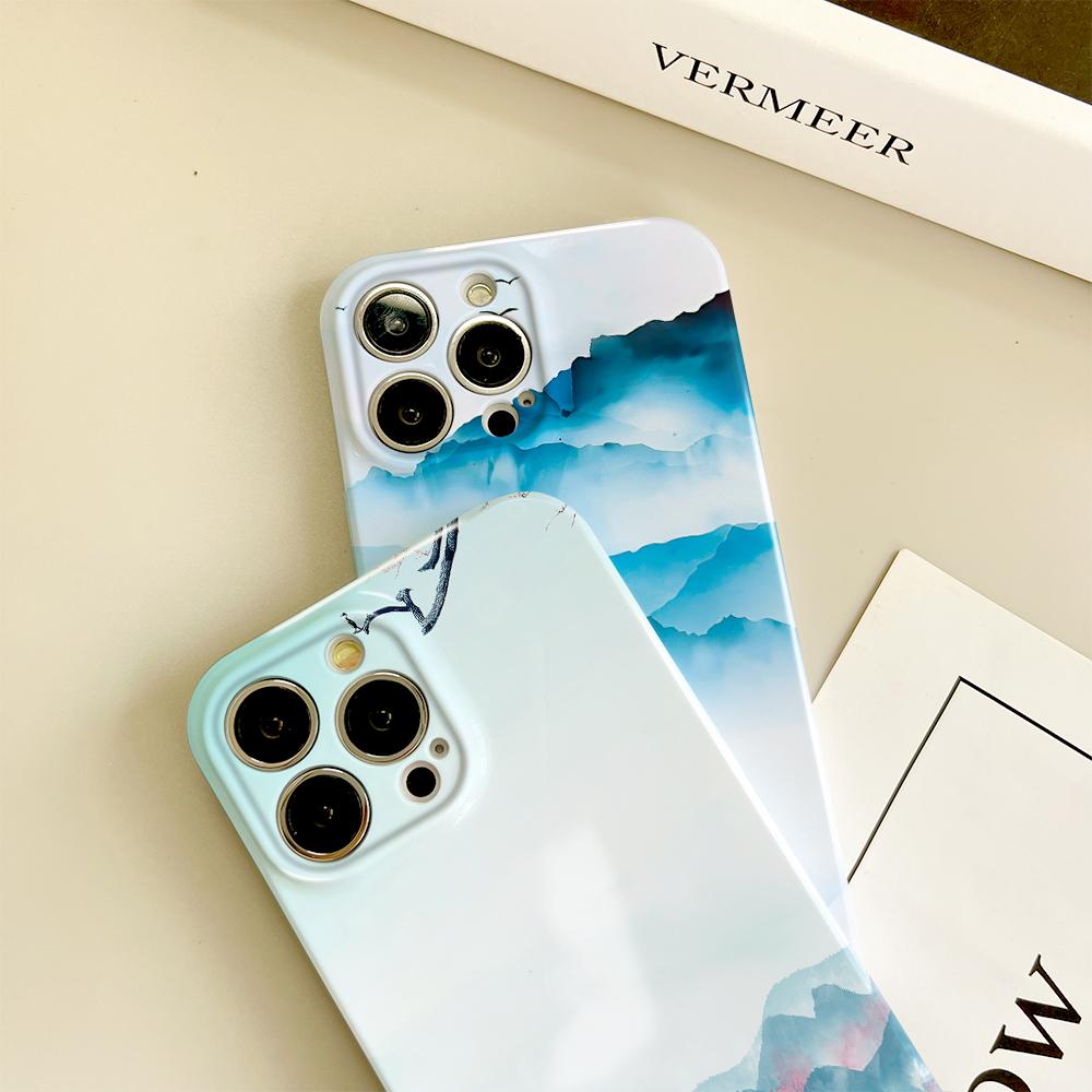 All-inclusive Film Phone Case Cartoon Fashion Design Hard Shell Full Cover Camera Protection Case for iPhone Samsung Xiaomi Poco Redmi