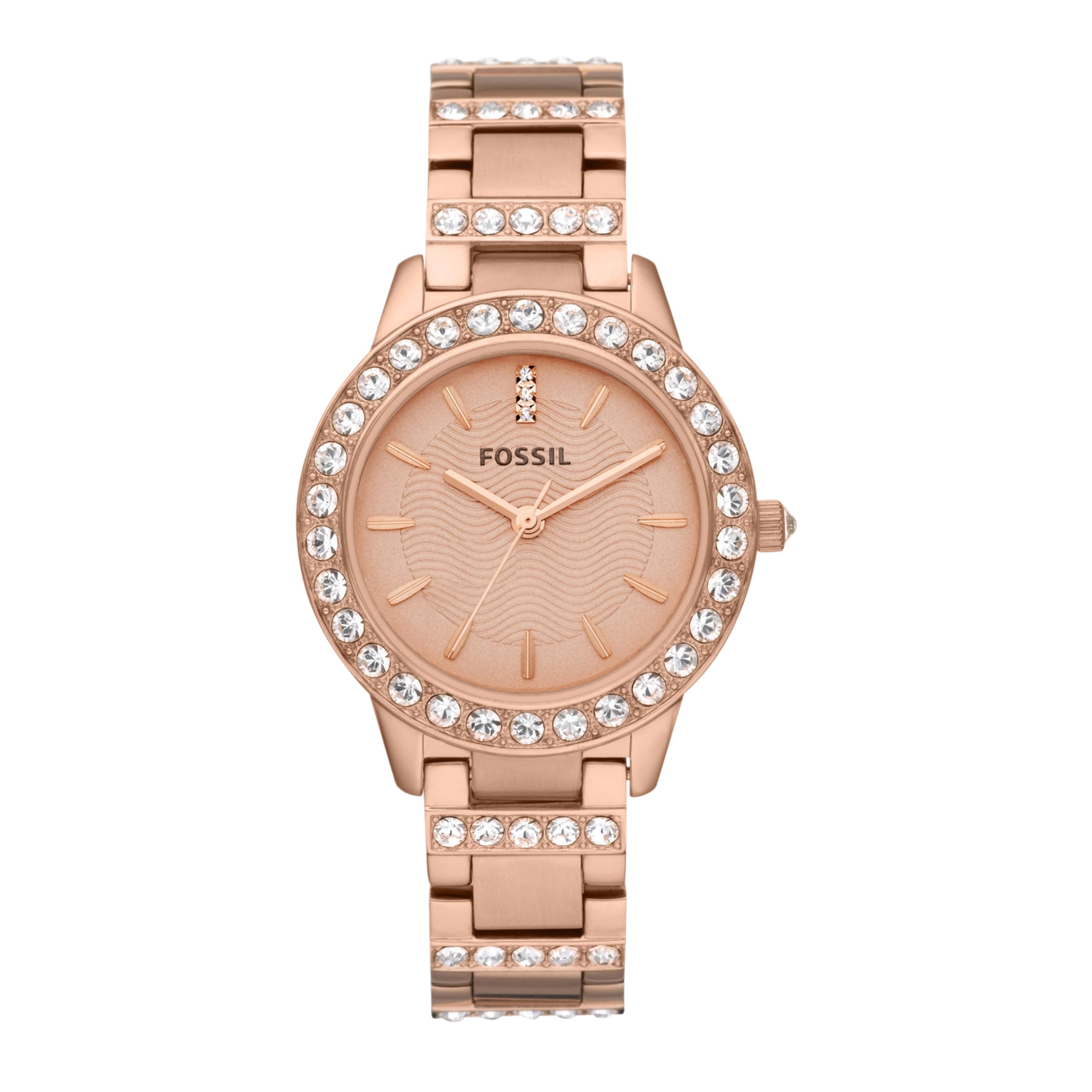 JESSE Stainless Steel Watch Rose Three-Hand золотой